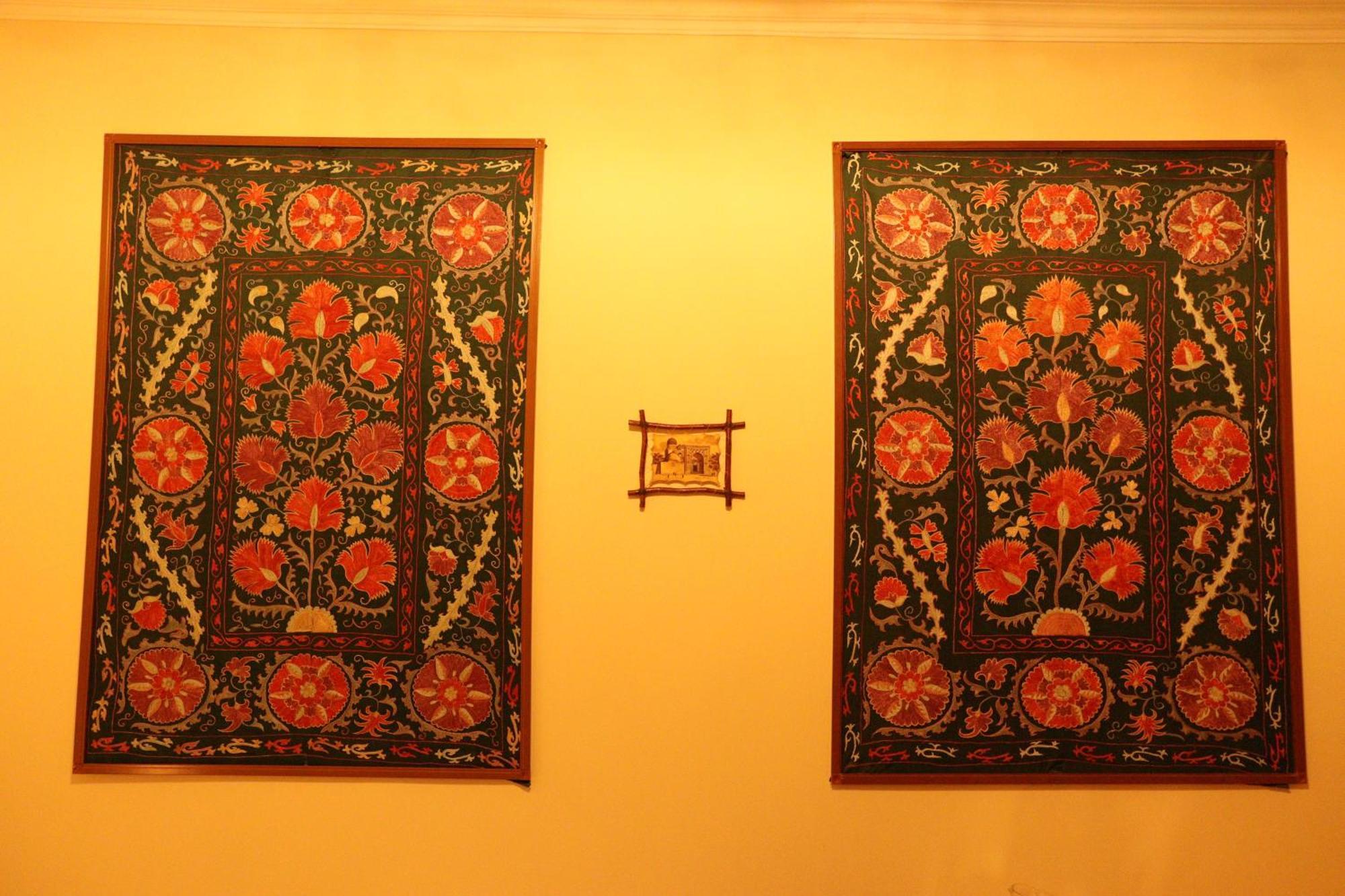 Al Bukhari Hotel Bukhara Bagian luar foto