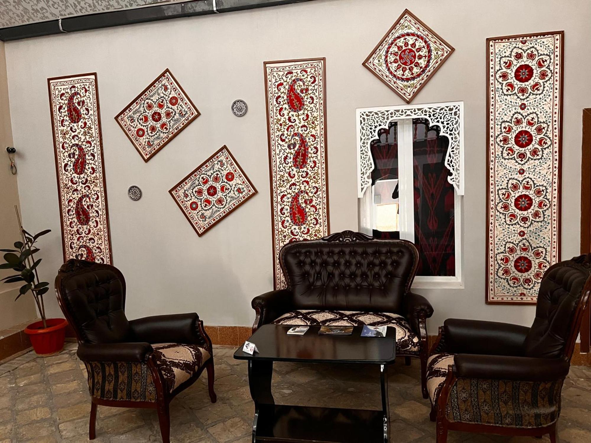 Al Bukhari Hotel Bukhara Bagian luar foto