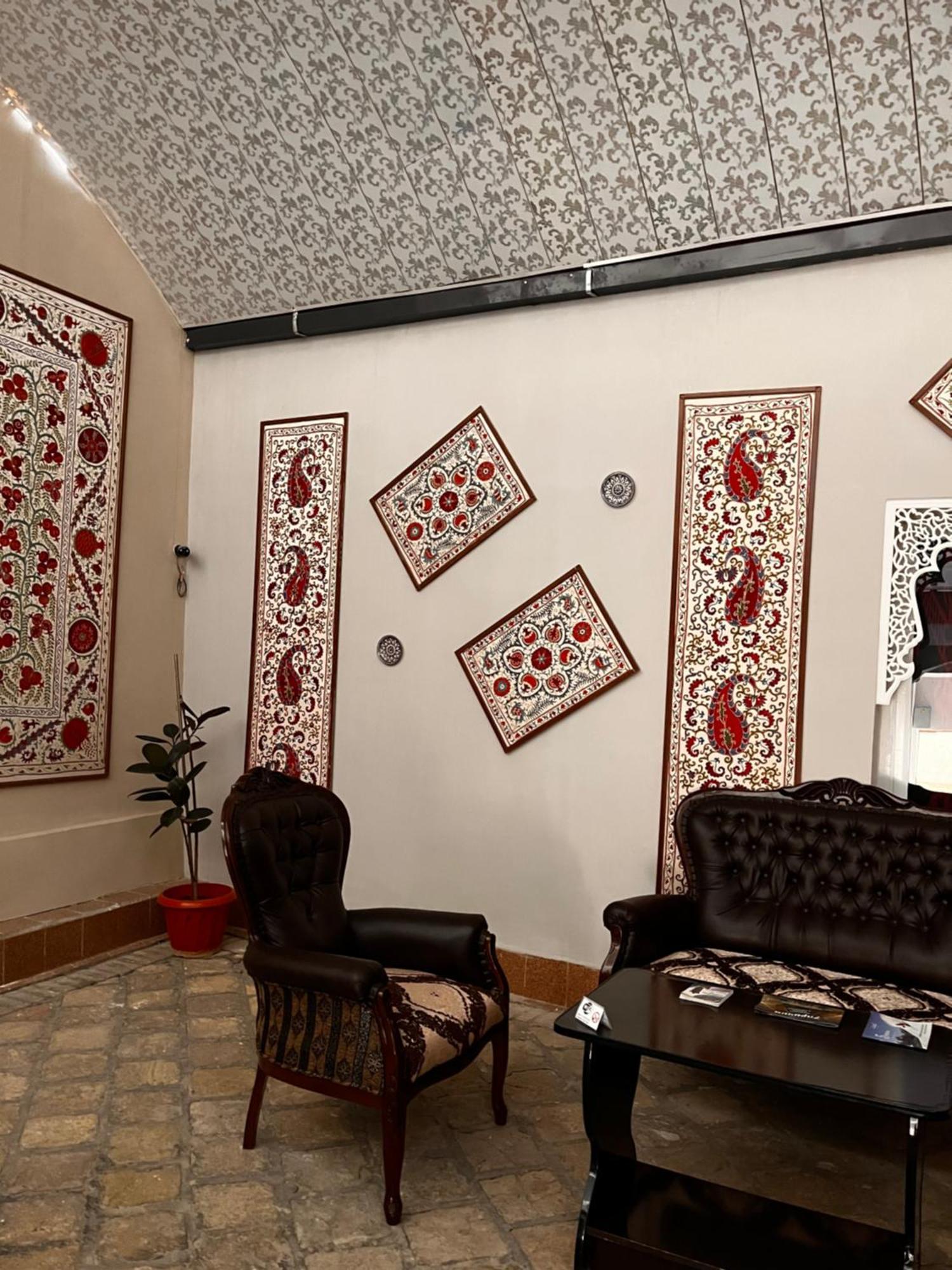 Al Bukhari Hotel Bukhara Bagian luar foto