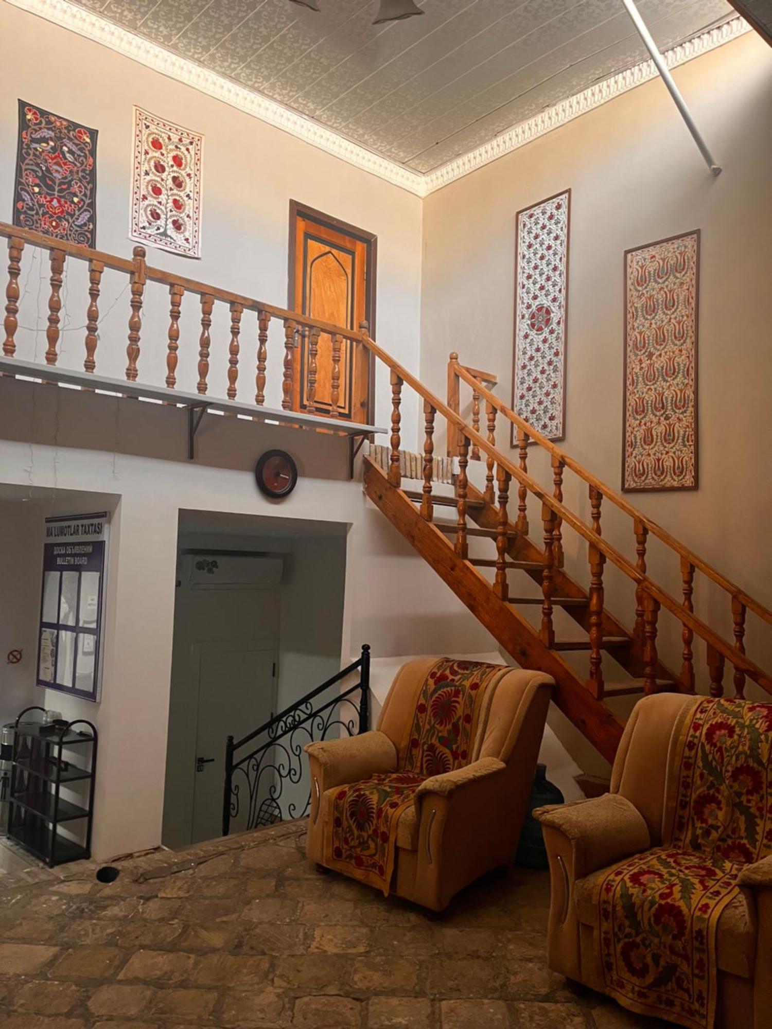 Al Bukhari Hotel Bukhara Bagian luar foto