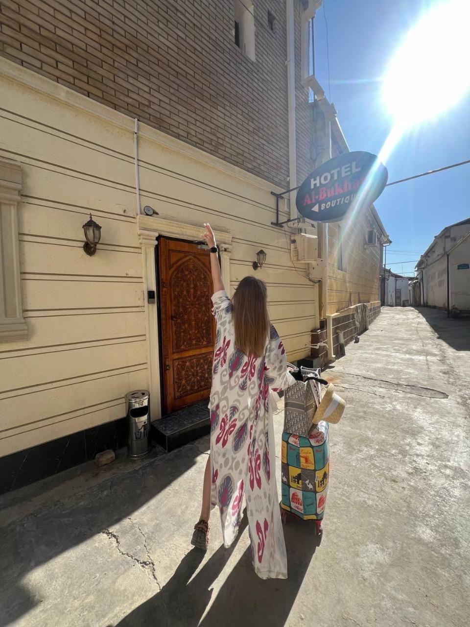 Al Bukhari Hotel Bukhara Bagian luar foto