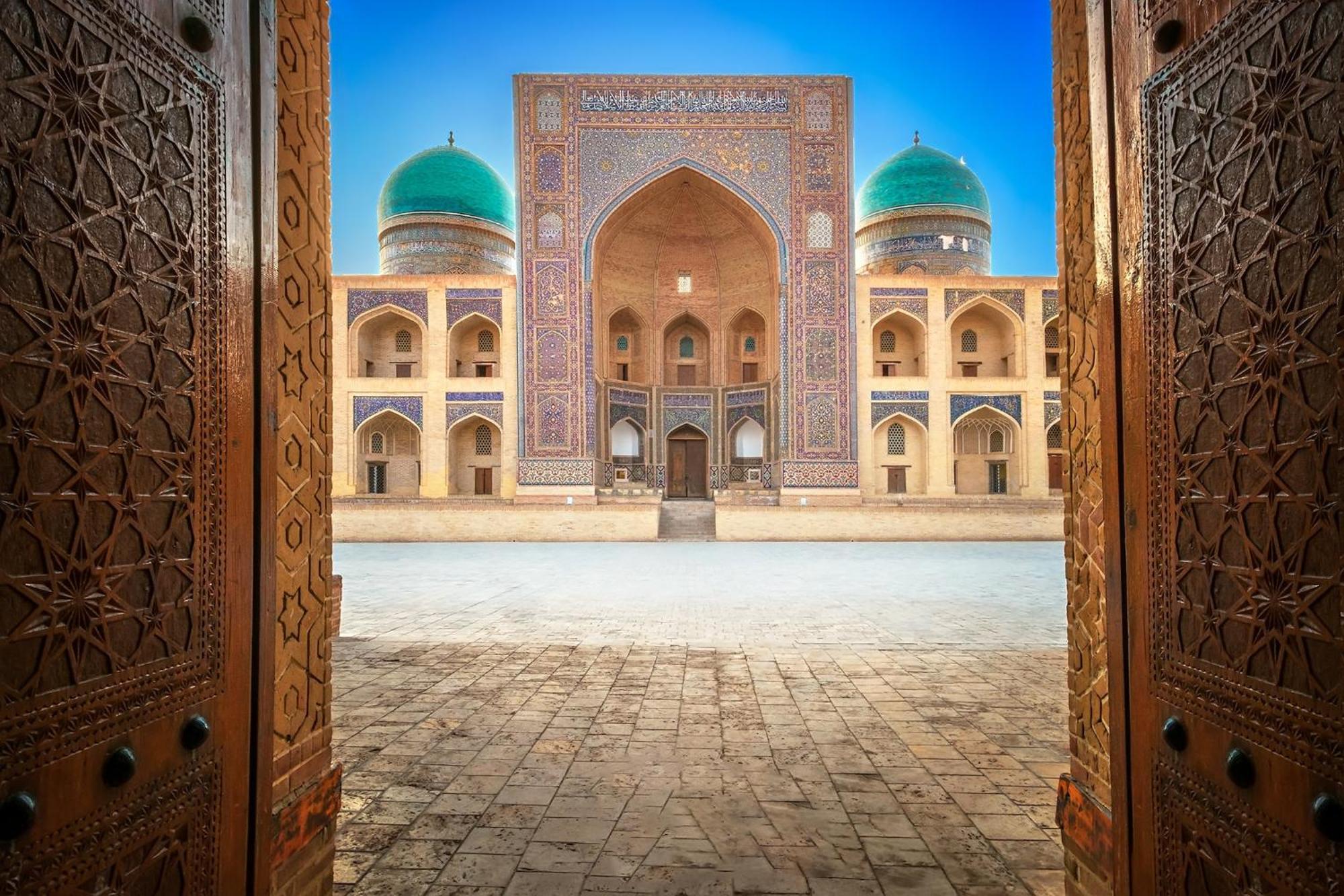 Al Bukhari Hotel Bukhara Bagian luar foto